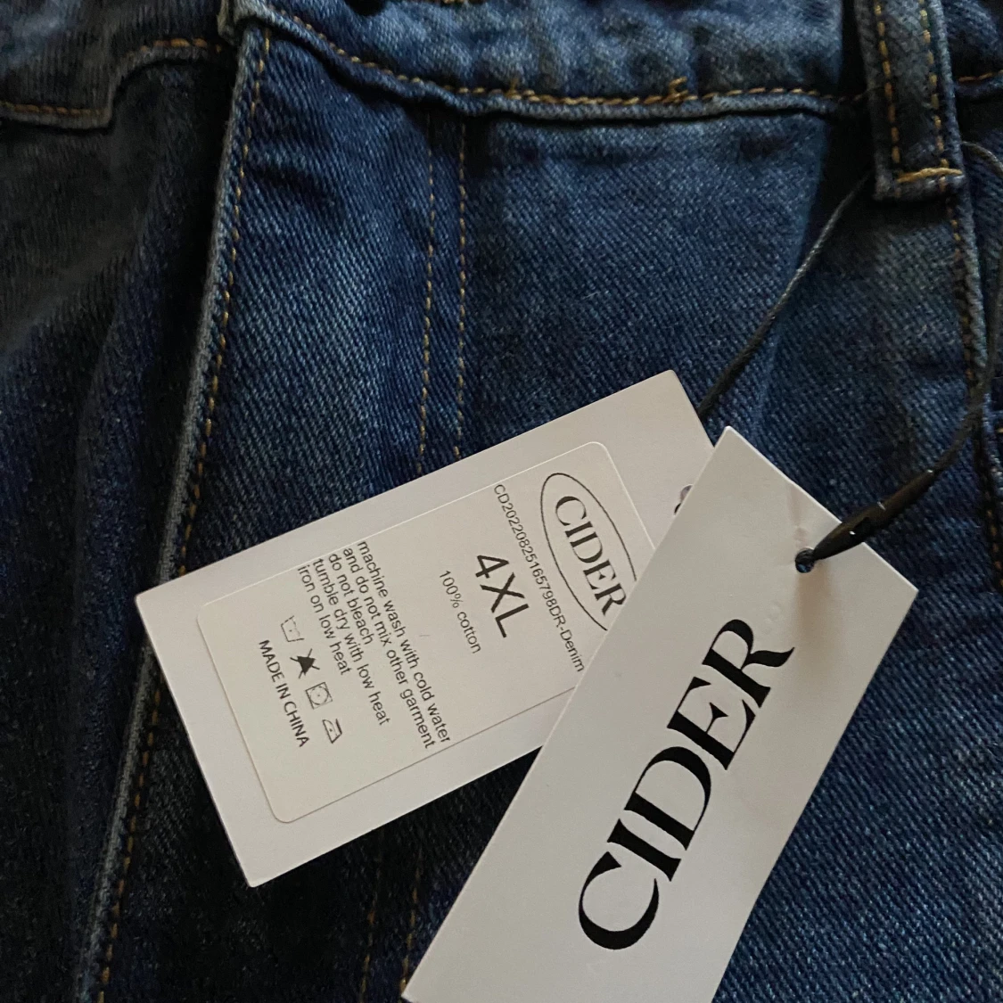 Blåa jeans 4XL - 90
