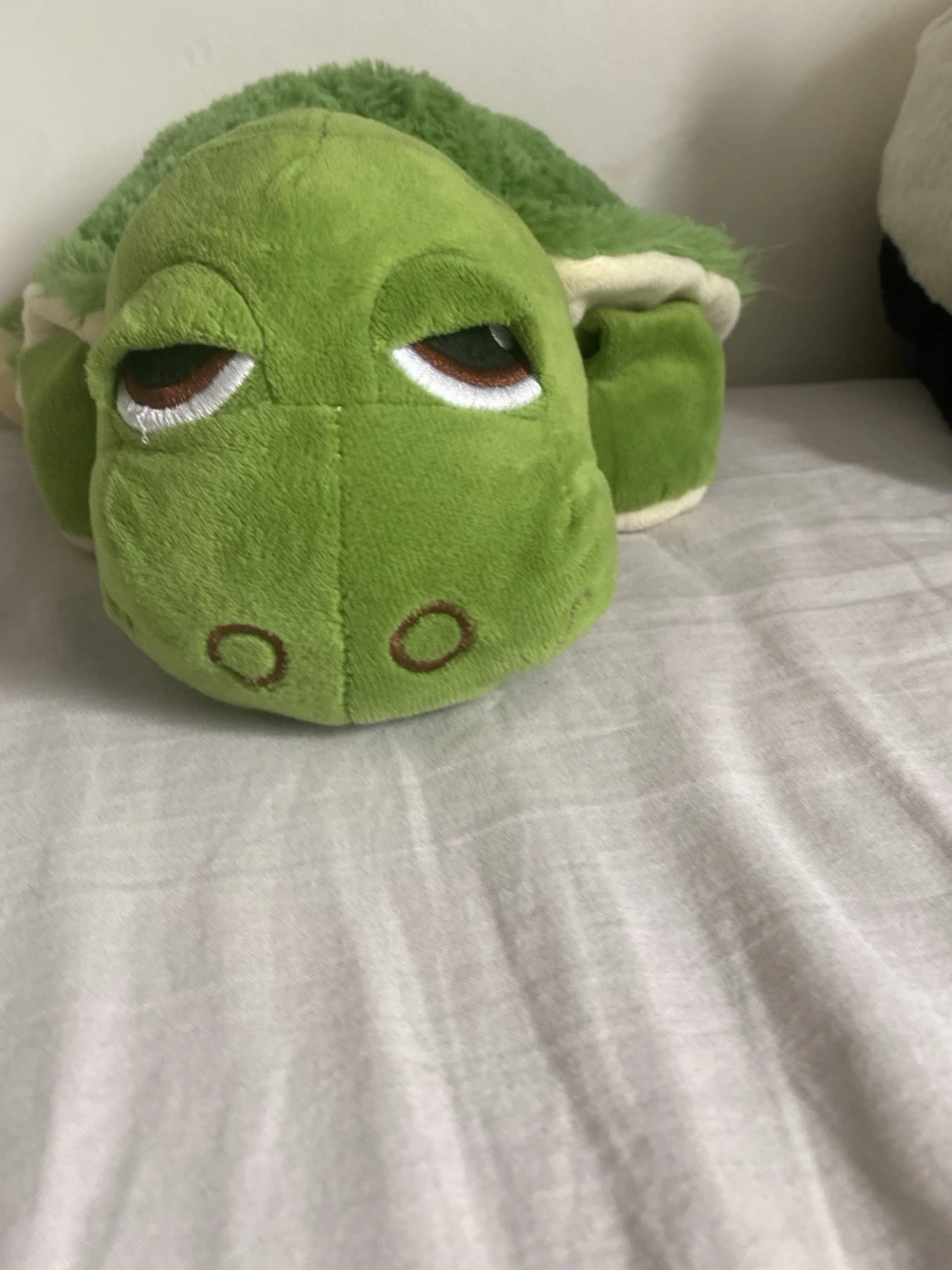 Gosedjur sköldpadda grön plysch - 2