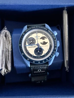 Omega x Swatch Mission To The Super Blue Moonphase - Omega X Swatch Mission To The Super Blue Moonphase