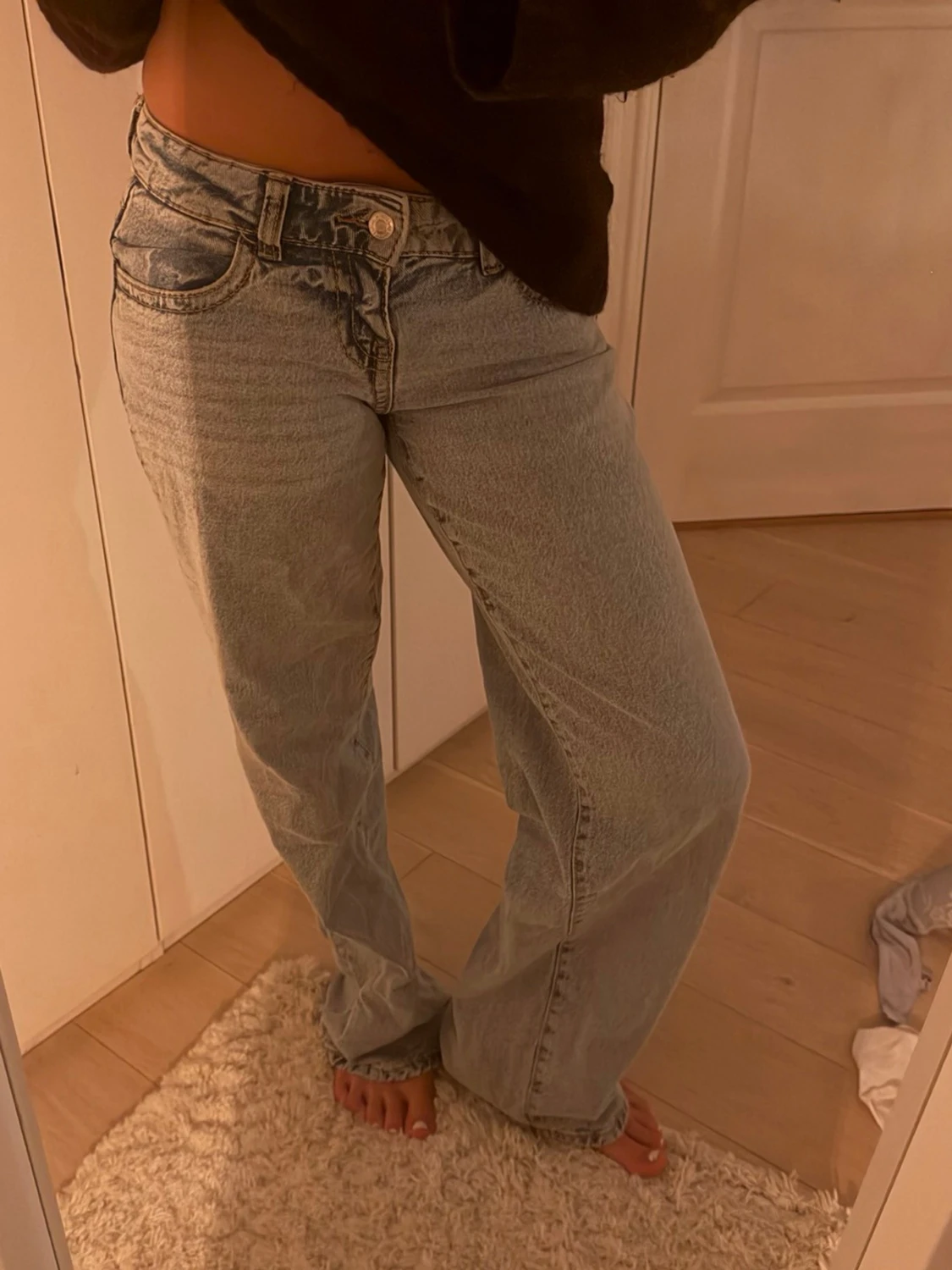Low waist baggy jeans 