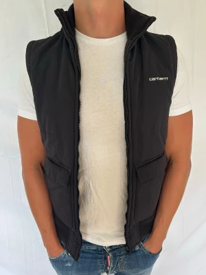 Väst från carhartt - Säljer denna tvär feta västen ifrån märket carhartt. Modellen är va 180 cm lång och väger 73 kg. Tveka inte på att kontakta mig vid minsta fundering🙌