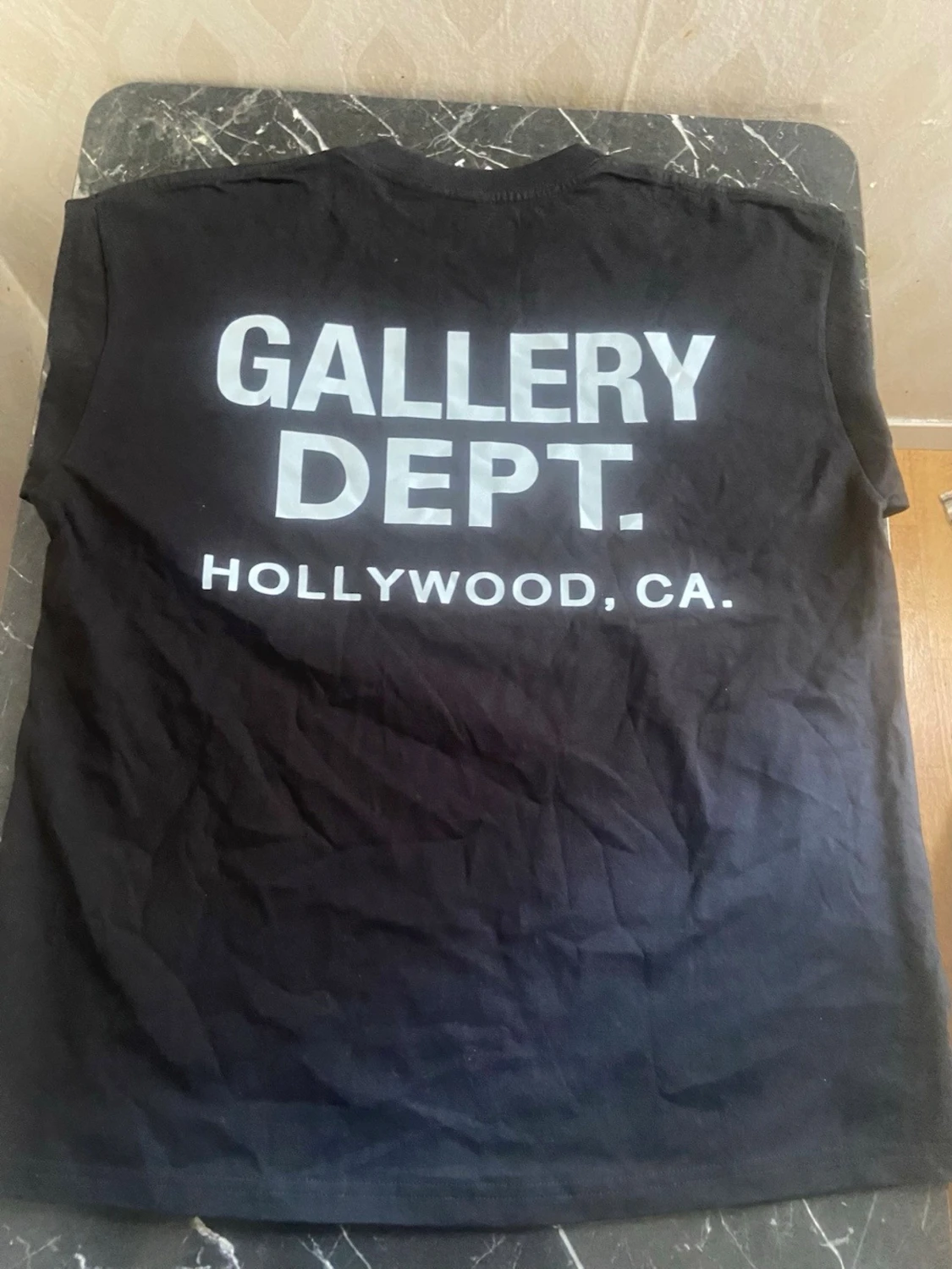 T-shirt Gallery Dept. Hollywood CA Logo  - 2