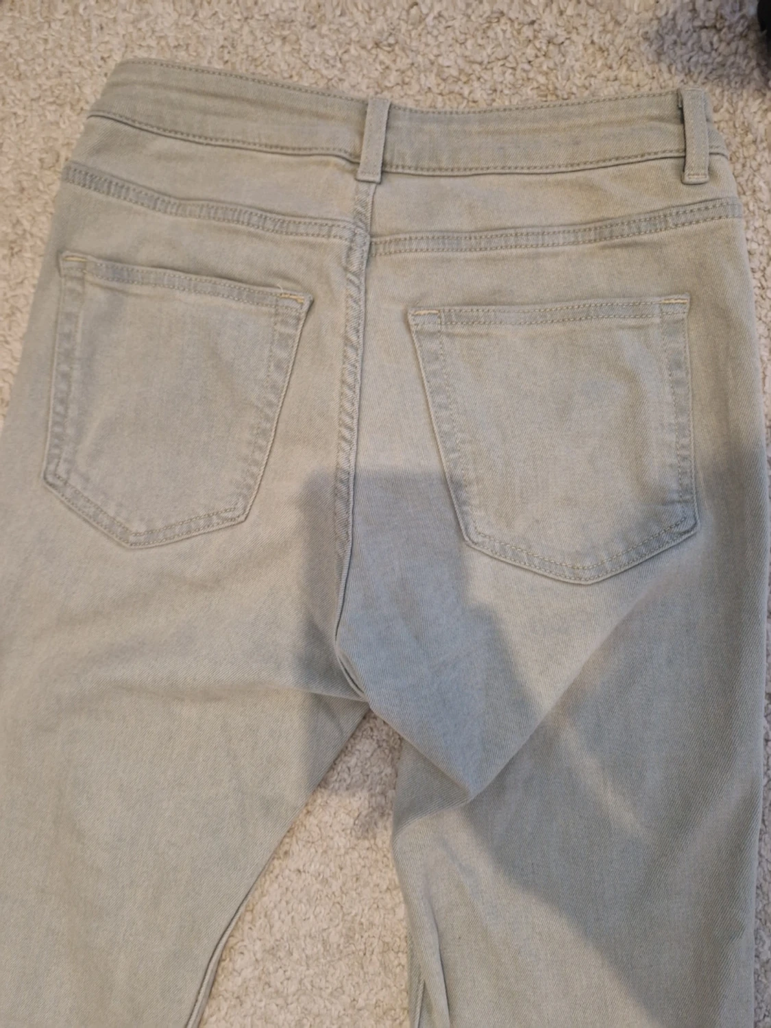 Grå bootcut jeans - 3