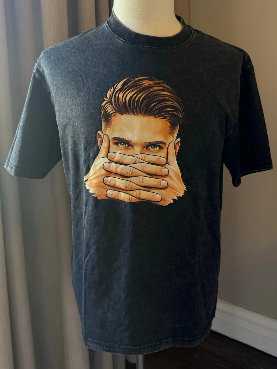 Gyökeres The Mask inspirerad T-shirt strl. S