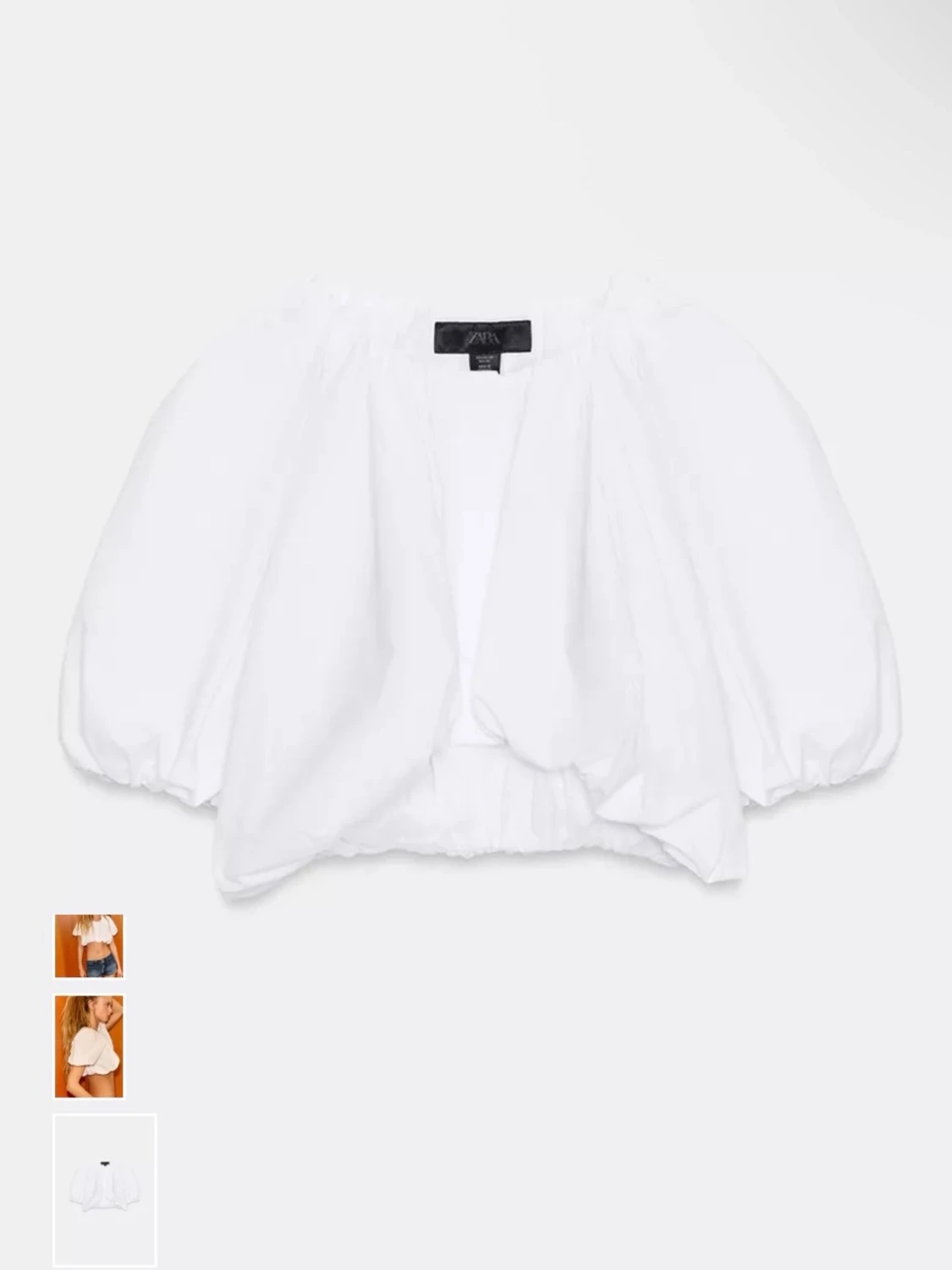Vit blus