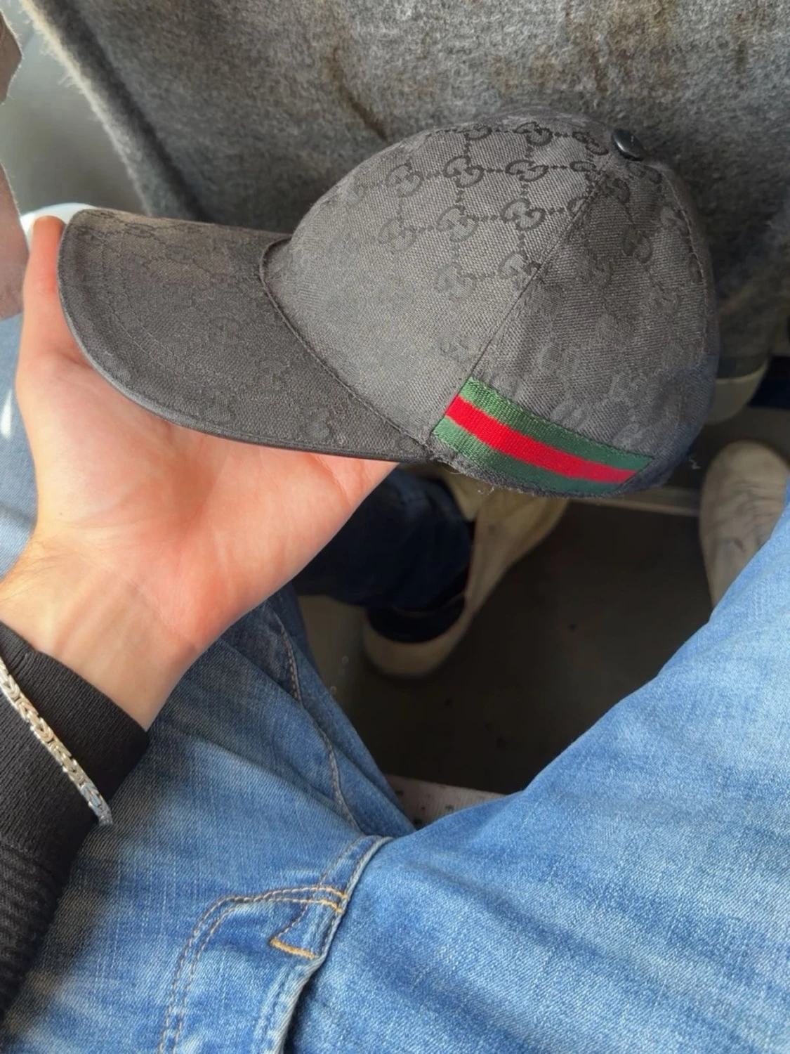Svart gucci keps