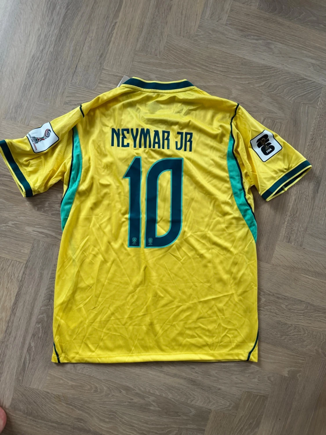 Brasilien Neymar Jr matchtröja gul - 1