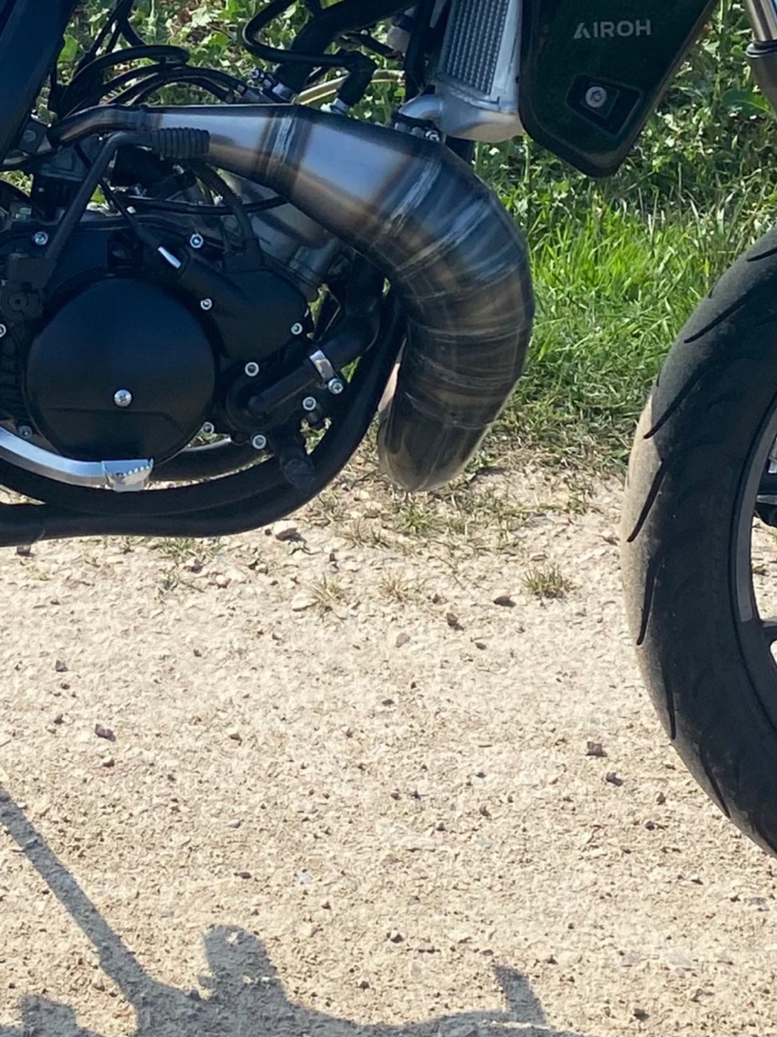Trimrör till moped cross - 1