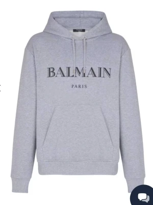 Grå hoodie från Balmain Paris - Snygg grå hoodie från Balmain Paris. Via snabb affär kan priset diskuteras:)
