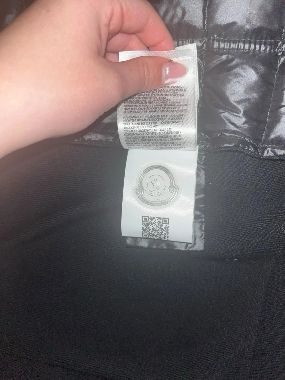 Svart cardiganjacka från Moncler - 4