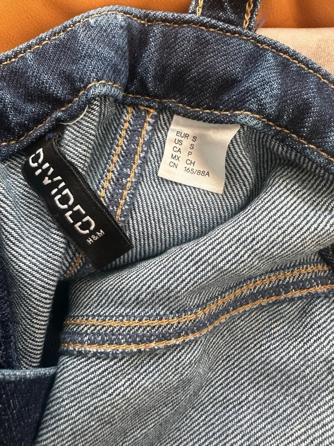 Jeanslinnetopp från H&M Divided - 1