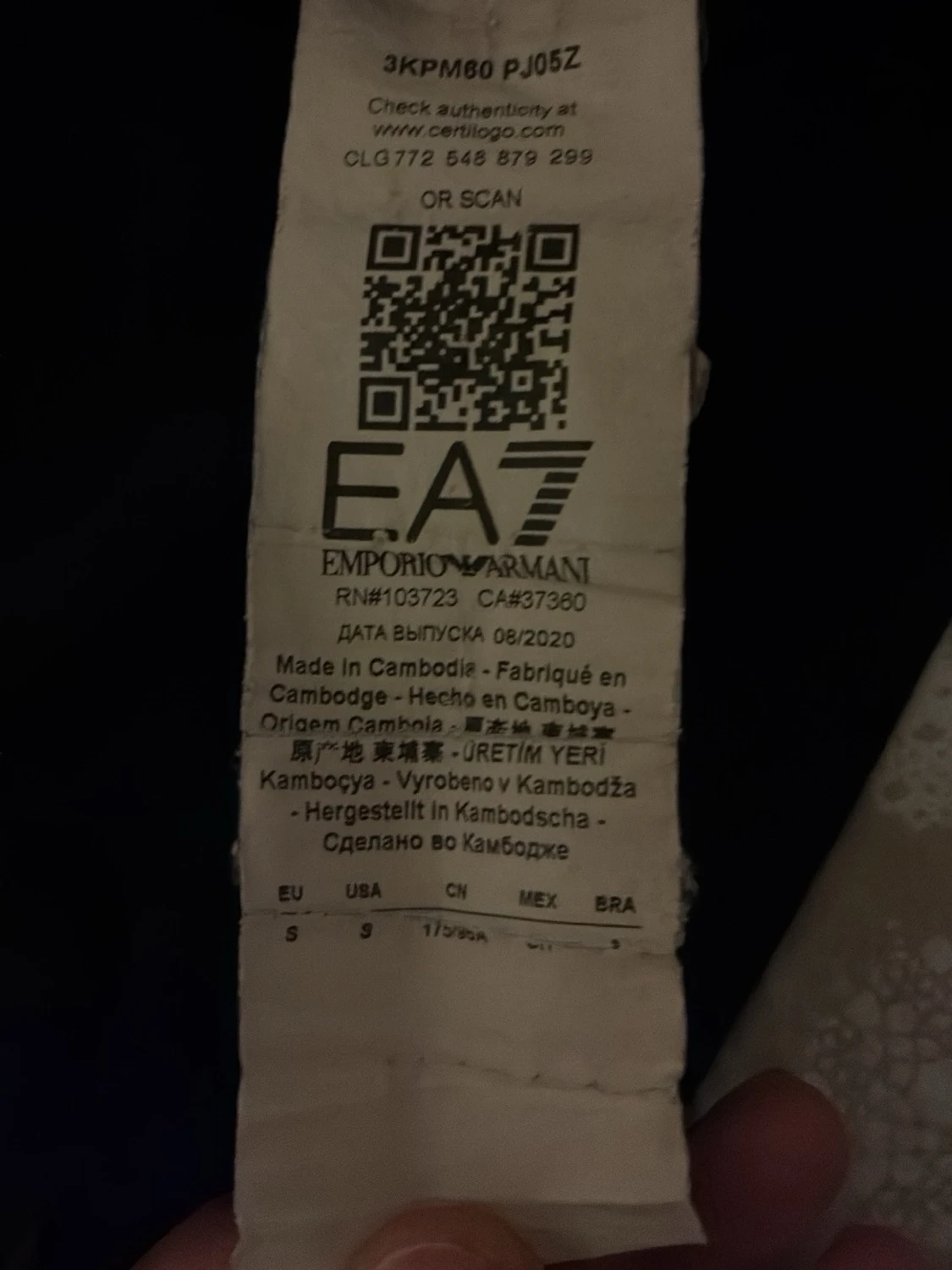 Svart tröja från Emporio Armani EA7 - 3