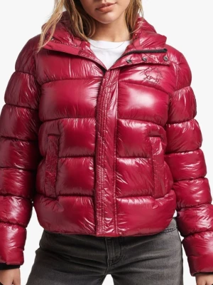 Superdry vinterjacka röd  - Så så snygg vinterjacka med en fin färg❣️köpt för 1000kr❣️