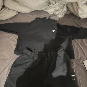 Gymshark set - Fint mjukis det från gymshark, storlek S på både byxor och tröja. Säljer pågrund av att jag inte använder 