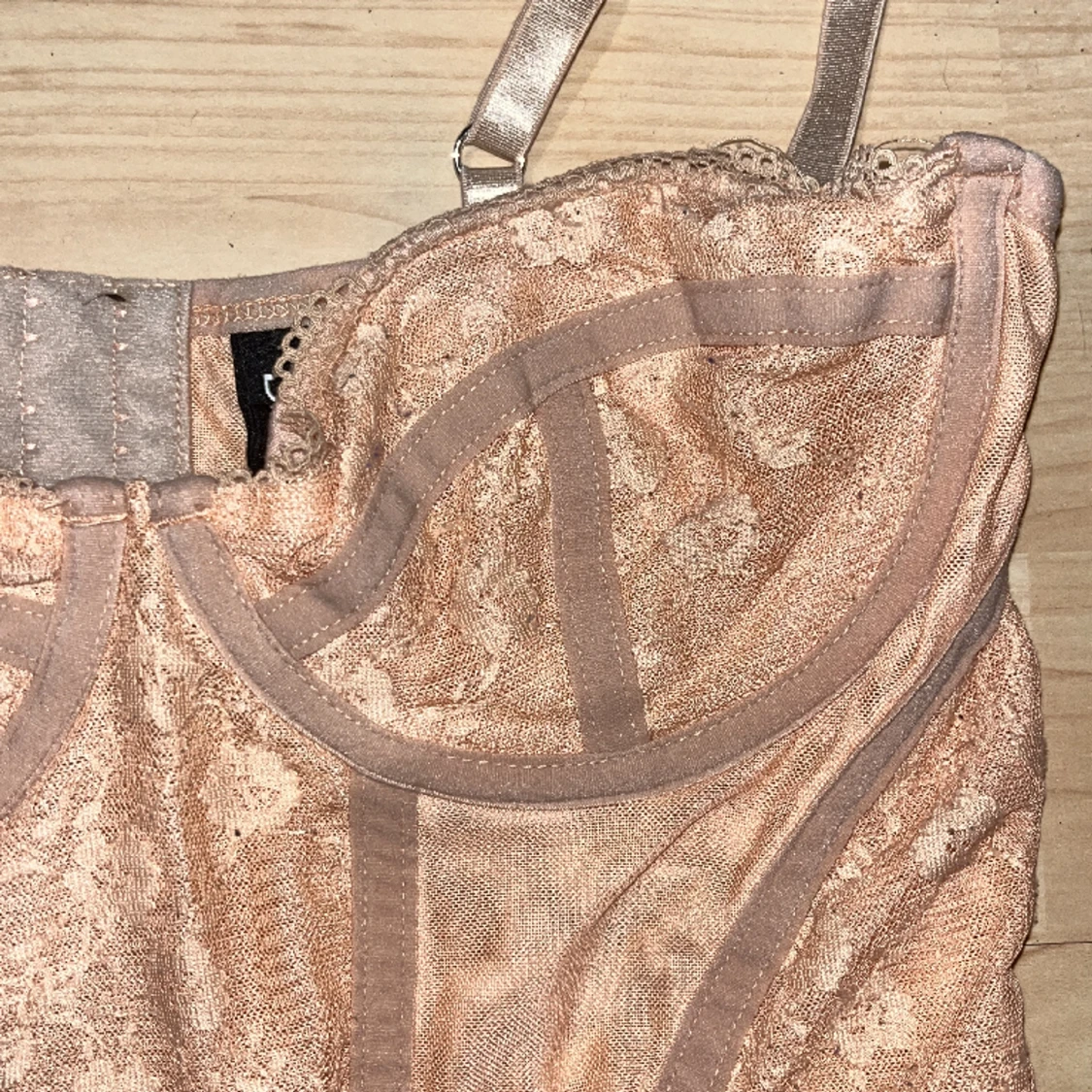  Korsett liknande topp orange  - 90