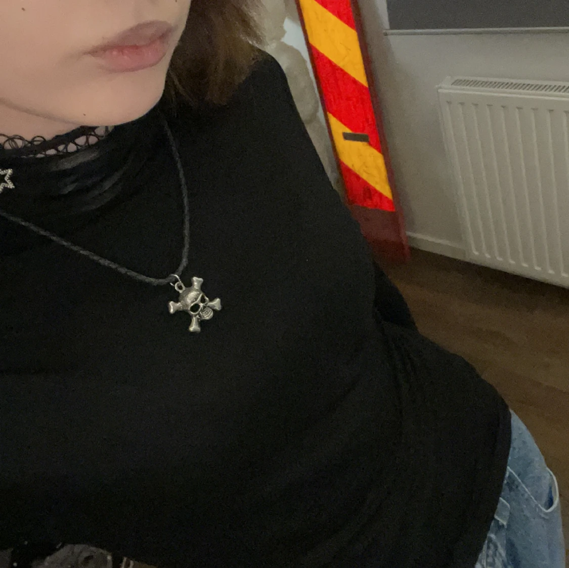 Svart turtelneck - 90