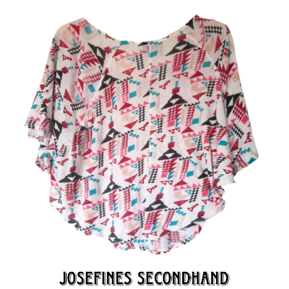 Bohemisk mönstrad croptop