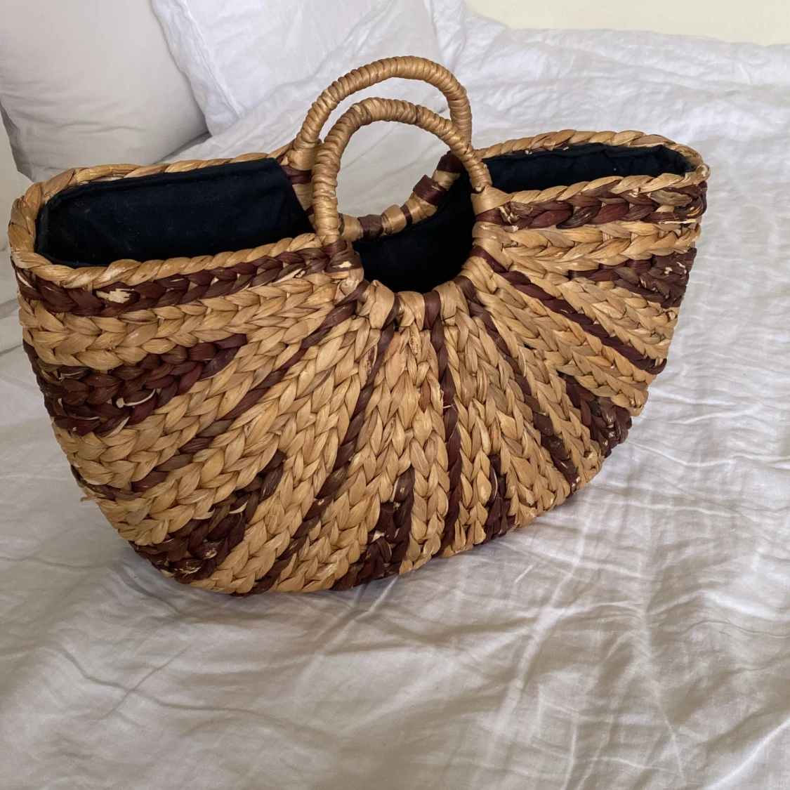 Flätad strandväska - 93