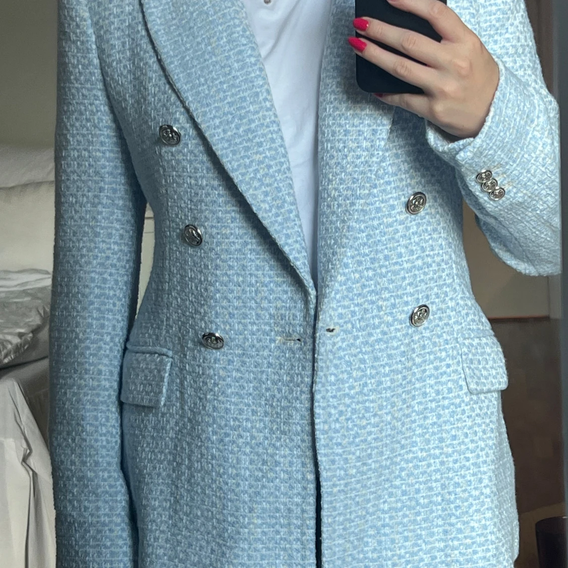 Oanvänd kavaj Zara M blå - 90