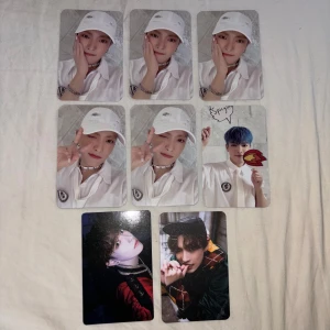 Ateez hongjoong - Pris: 30kr styck + frakt 