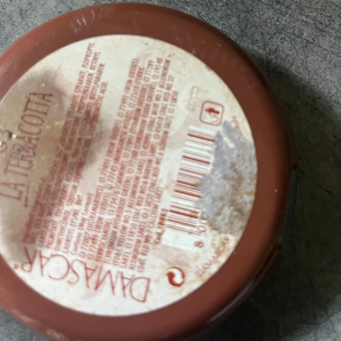 Oanvänt teracotta puder  - 90