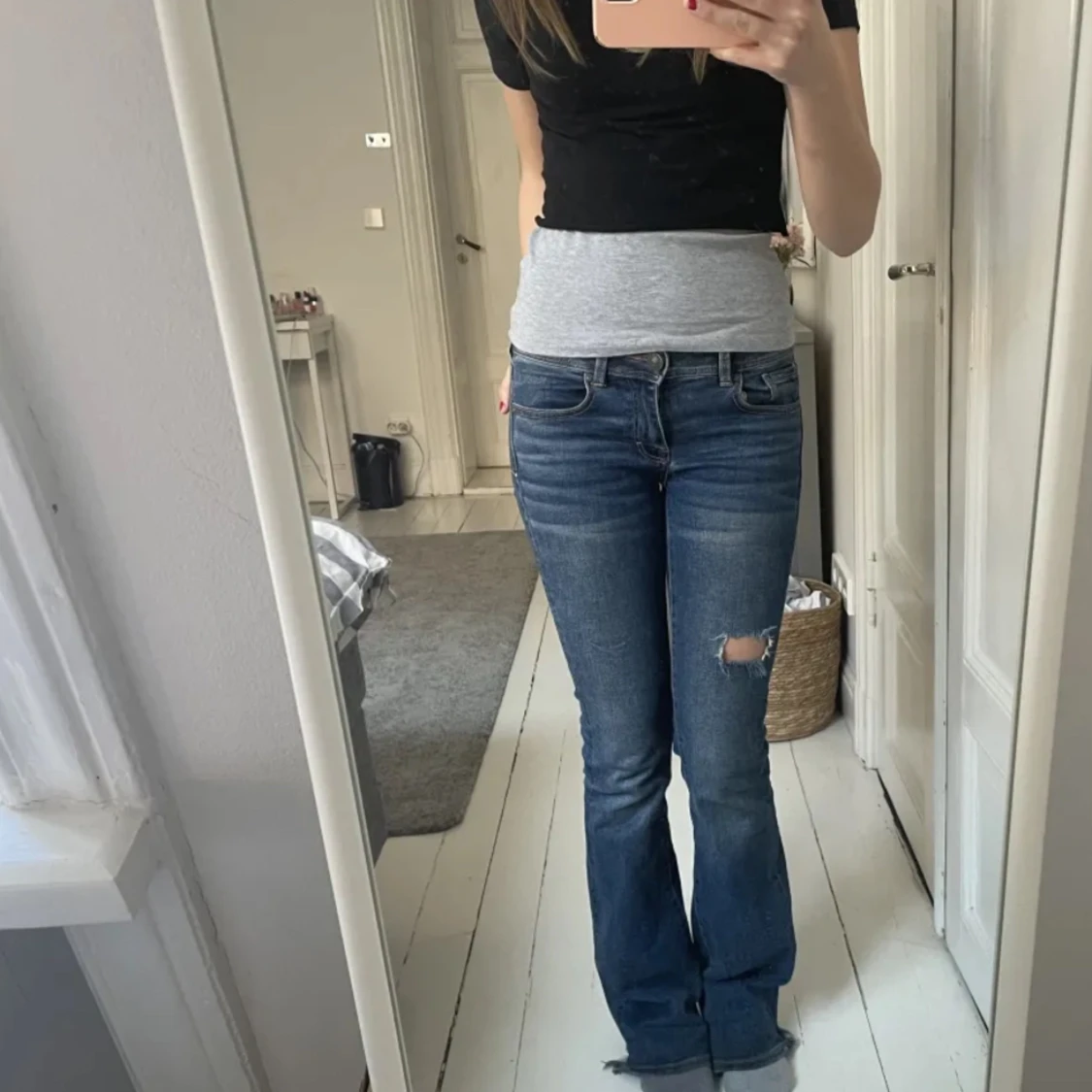 Lågmidjade jeans 