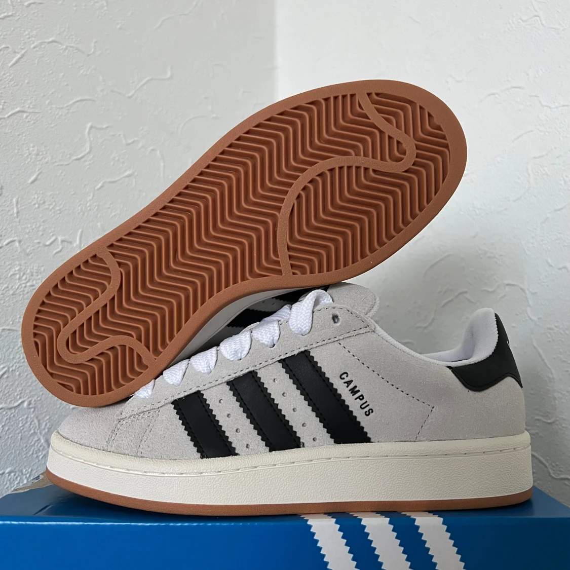 Adidas Campus 00s "Crystal White/Core Black"