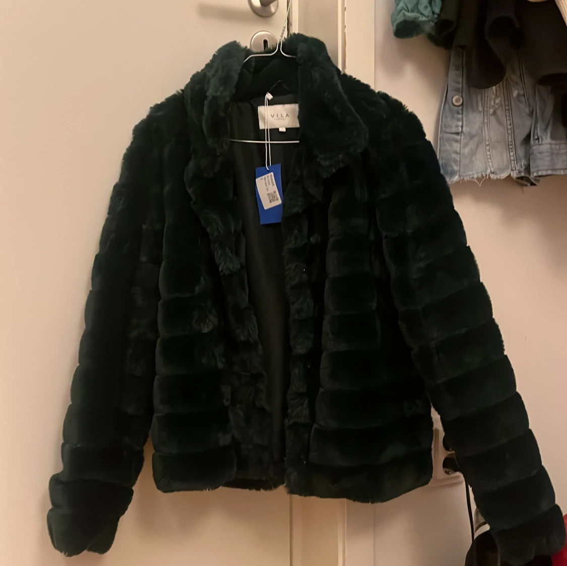 Supercool och lyxig pälsjacka