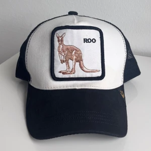 Roo keps i fint skick  - Sparsamt använd keps av märket Roo. Ej fälld i färgen. 