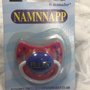 Napp med Namn  - 6 månader +  39kr/st 