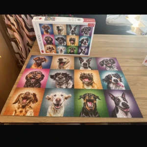 1000 pussel från trefl - Lagt en gång  Hel kartong och helt pussel Alla bitar följer med