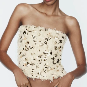 Zara topp - Slutsåld topp ifrån zara, helt ny med prislappen kvar🌟🤟🏽 storlek xs 