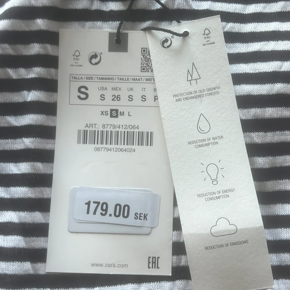 Tunn randig tröja - 91