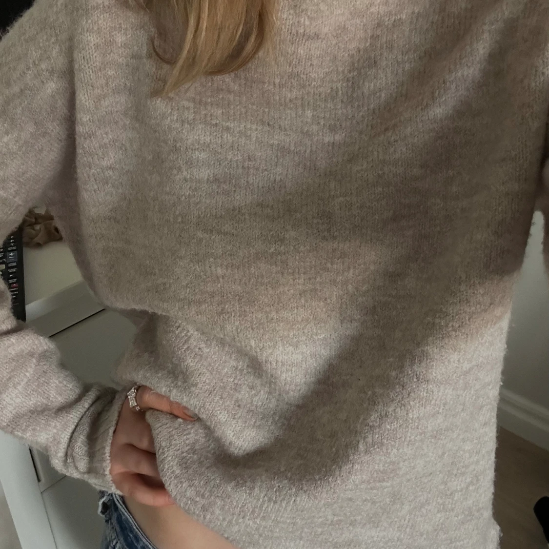 stickad tröja  - 90