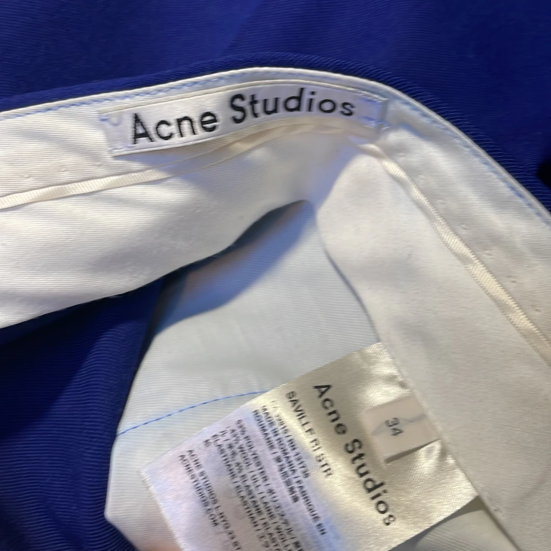 Supersnygga byxor från Acne Studios i stl 34 - 92
