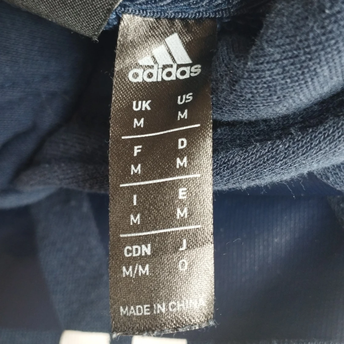 Navy Blue/Mörkblå Adidas Hoodie  - 91