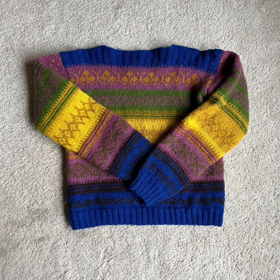 Boatneck Hemstickad tröja 