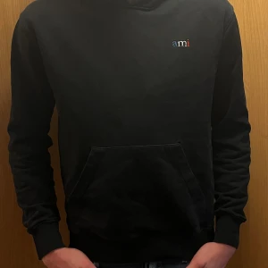 AMI tröja - Säljer nu min snygga AMI de paris tröja som tyvär är för liten. Skick 6,5/10 snören saknas men annars bra skick nypris 3500