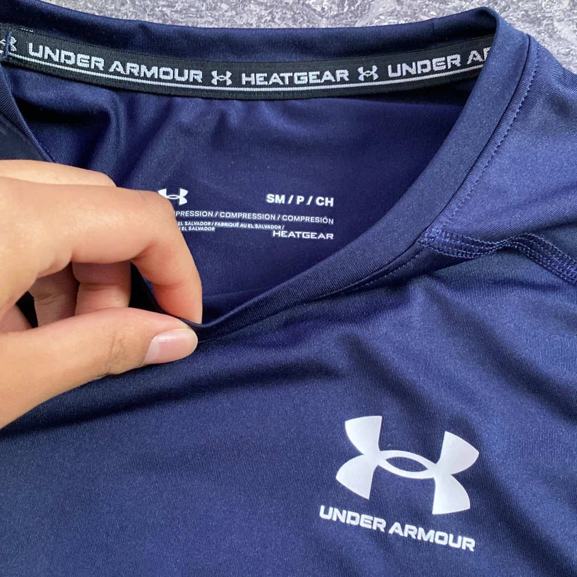 Under Armour compression shirt “midnight navy” - 90