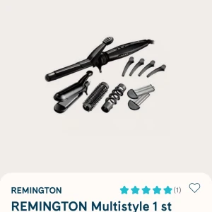 Remington multistyle - Säljer pga att jag inte använder den. Använd ca 4-5ggr. Det jag markerade på bilden medföljer inte då jag själv aldrig fick de när jag köpte den. Kontakta gärna vid funderingar💗