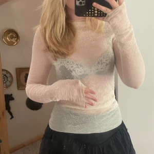 Mesh topp - Säljer denna topp som endast använts en gång! Köpt på Zara för någon månad sen, topp skick. 