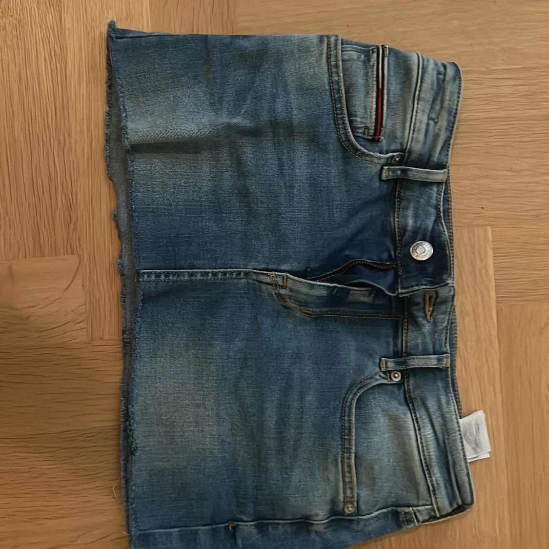 Mini jeans kjol - 90