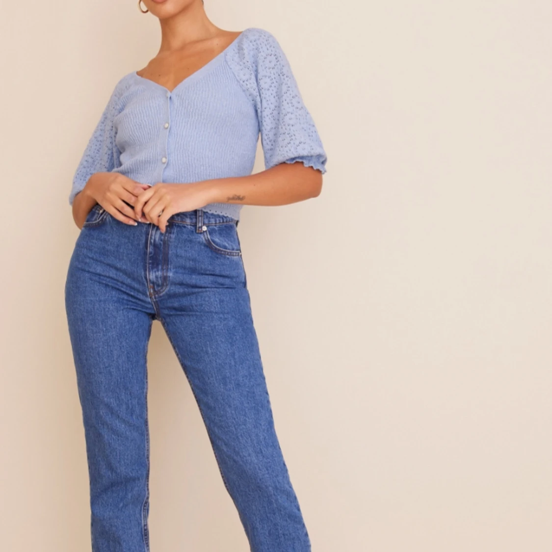 Söt blå blus! 🩵 - 90