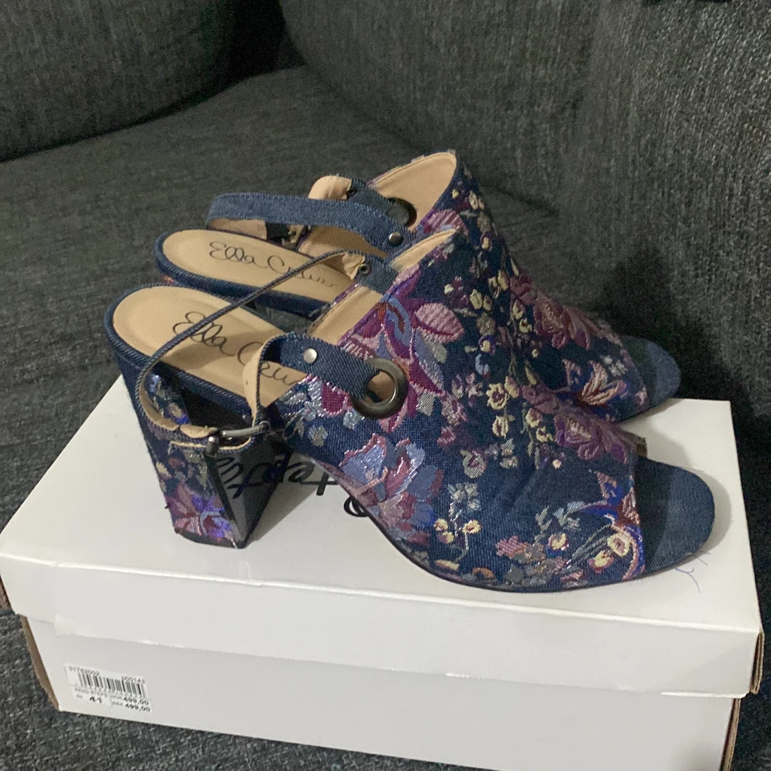 Klackskor dam, knappt använda  - 91