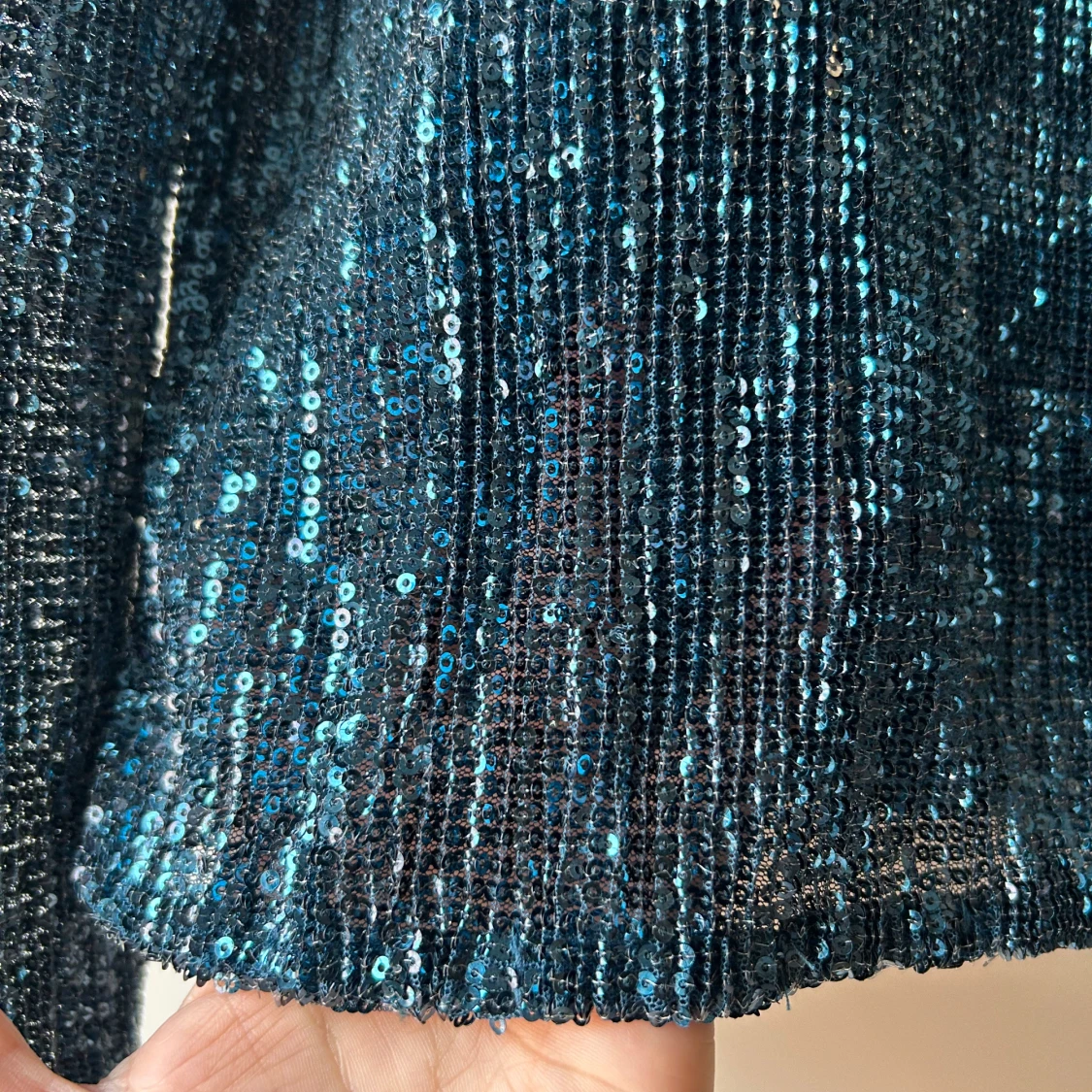 Glittrig topp paljetter Weekday S - 90