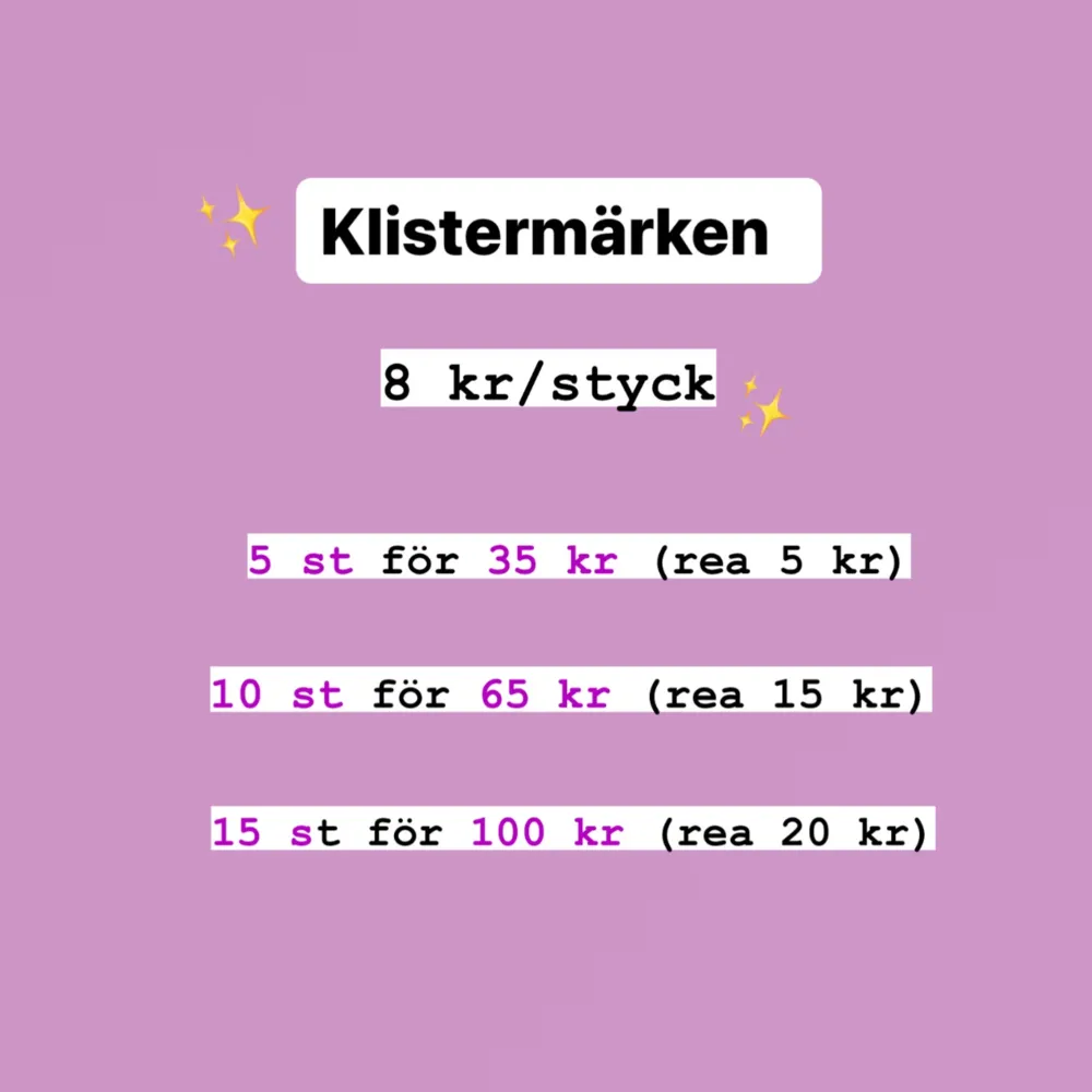 Klistermärken i olika motiv, alla målade av lovelyhomecraft 🩷🌸 8 kr/styck eller mängdrabatt! Går bra att köpa via köp nu (hör av er) eller privat (frimärke 18 kr)!. Accessoarer.