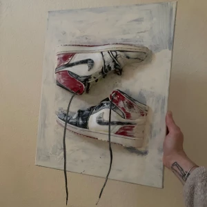 Jordan 1 black toe tavla  - Tavla gjord av mig. 