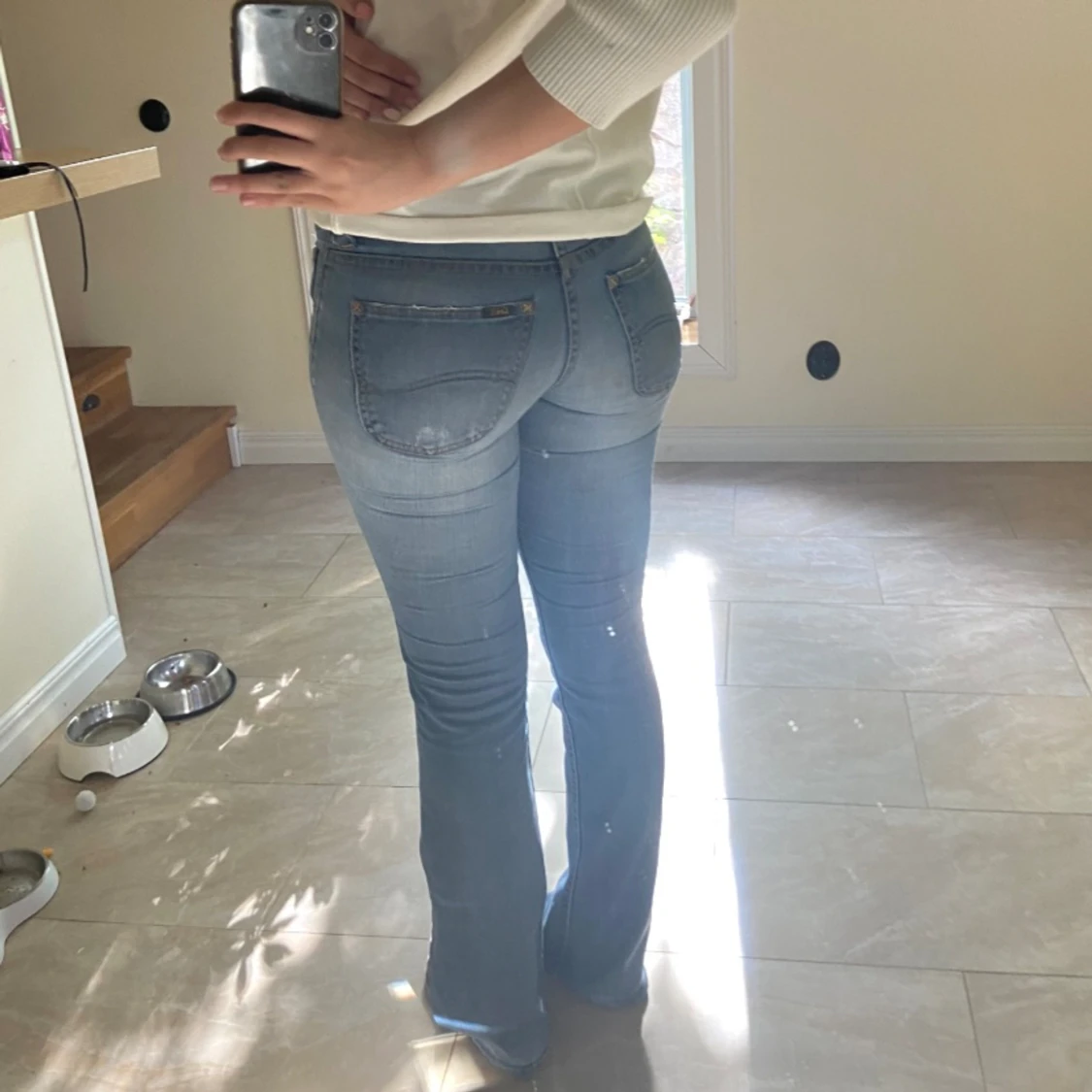 Lågmidja bootcut jeans Lee - 90