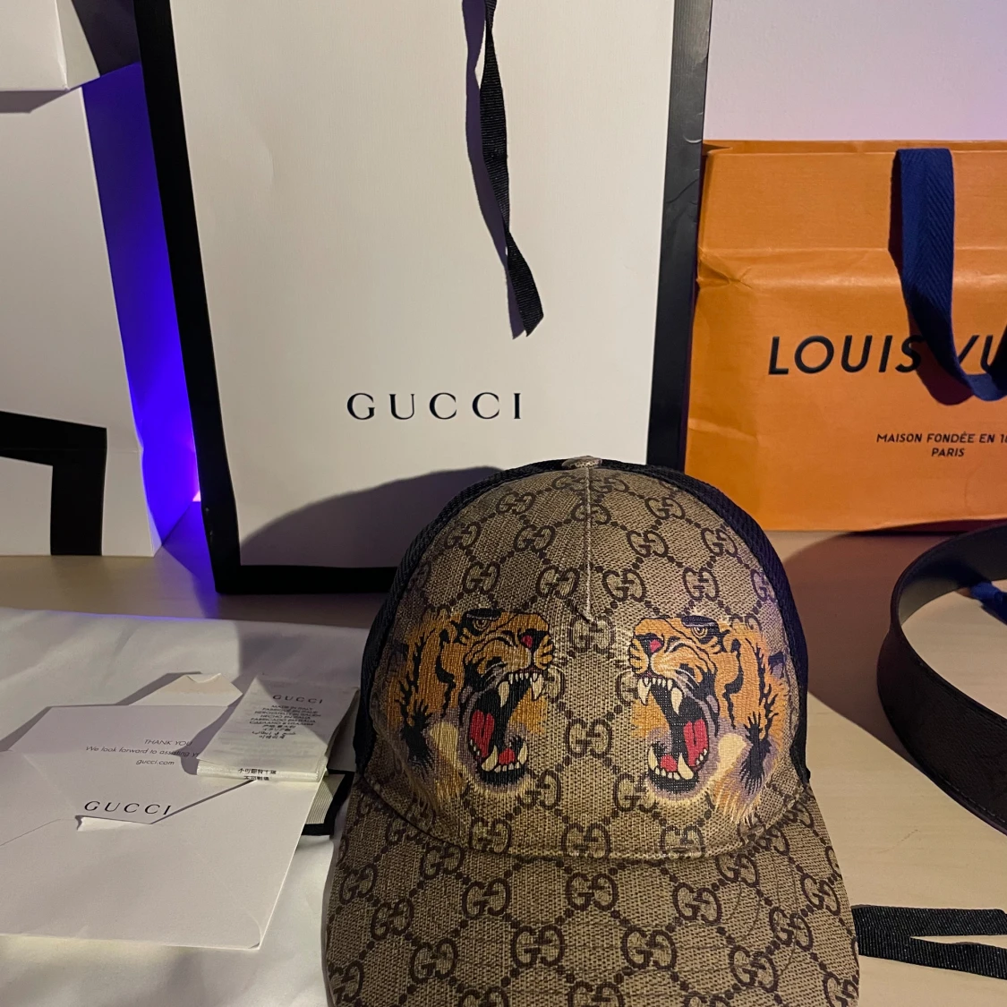 Gucci tiger keps  - 91