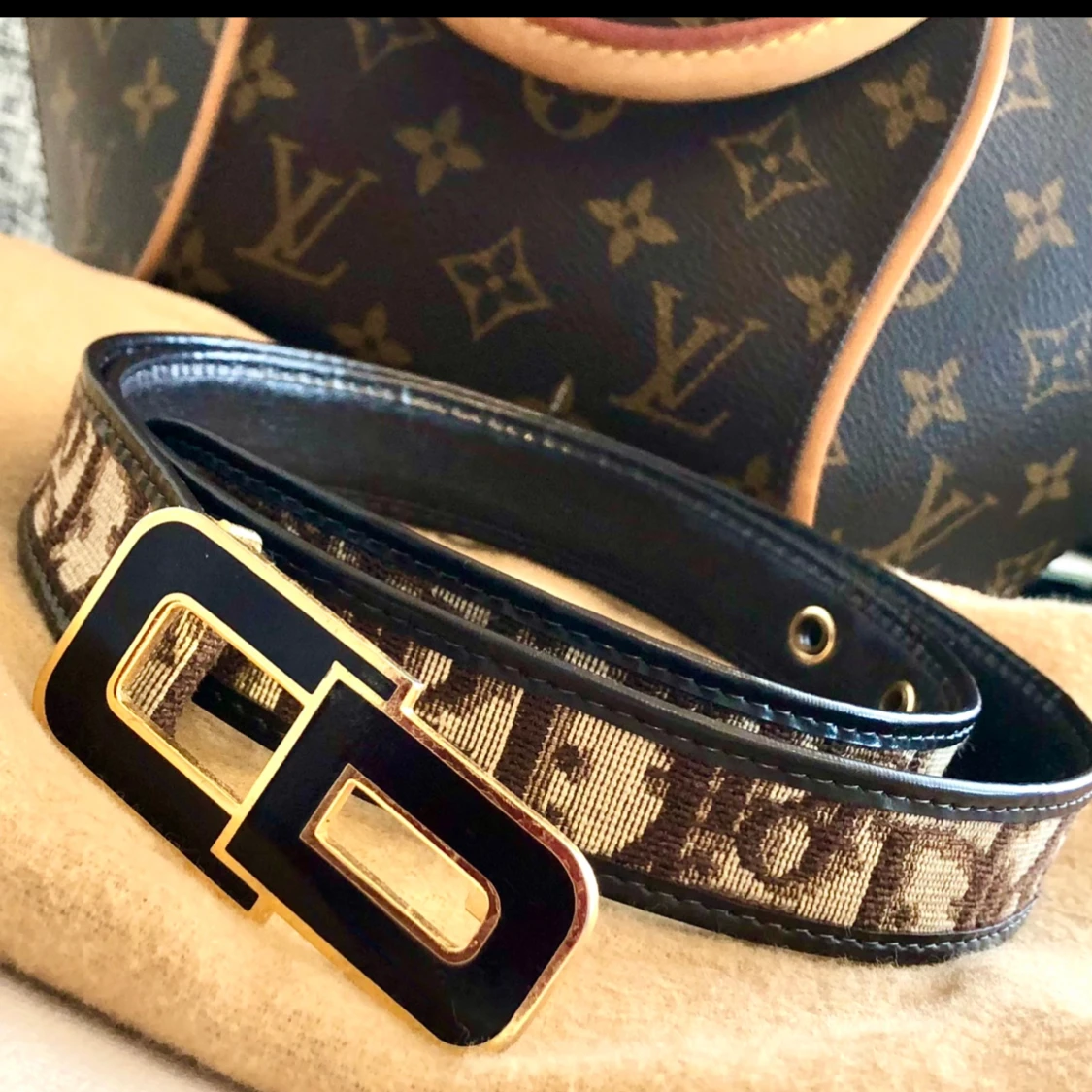 Dior Vintage skärp 75 cm - 93